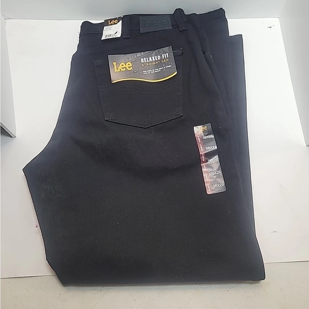 Lee Black Relaxed Fit Denim